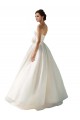 Strapless A-Line Taffeta Wedding Dress Canada