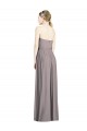 Sweetheart Neckline Long Full Length Chiffon Bridesmaid Dress Canada