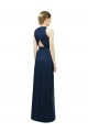 Sleek Halter Neck Chiffon Bridesmaid Dress  Canada