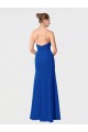 Full Length Sweetheart Chiffon Bridesmaid Dress with Ruched Bodice Canada