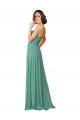 Spaghetti Straps Sweetheart A-Line Chiffon Bridesmaid Dress Canada