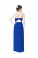 Strapless Sweetheart Keyhole Back Long Chiffon Bridesmaid Dress Canada