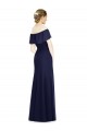 Off the Shoulder Full-Length Trumpet Chiffon Bridesmaid Dress Canada