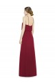 Sleek Halter Neck A-Line Chiffon Bridesmaid Dress