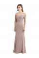Sweetheart Neckline Long Sleeves Lace Bridesmaid Dress