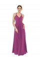 Sassy Chiffon Bridesmaid Dress with Halter Neckline Canada