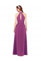 Sassy Chiffon Bridesmaid Dress with Halter Neckline Canada