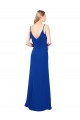 Softly Flared Chiffon Bridesmaid Dress with Sweetheart Neckline