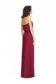 Full Length Lux Chiffon Blouson Bodice Bridesmaid Dress Canada