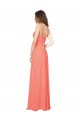 Empire Waist Spaghetti Straps Sweetheart Chiffon Bridesmaid Dress Canada