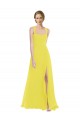 Wide Strap Sweetheart Maxi Bridesmaid Dress Canada
