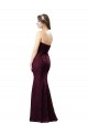 Fitted Long Lace Bridesmaid Dress with Sweetheart Neckline Canada