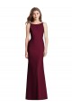 Open Cowl Back Bateau Neck Trumpet Bridesmaid Dress Canada